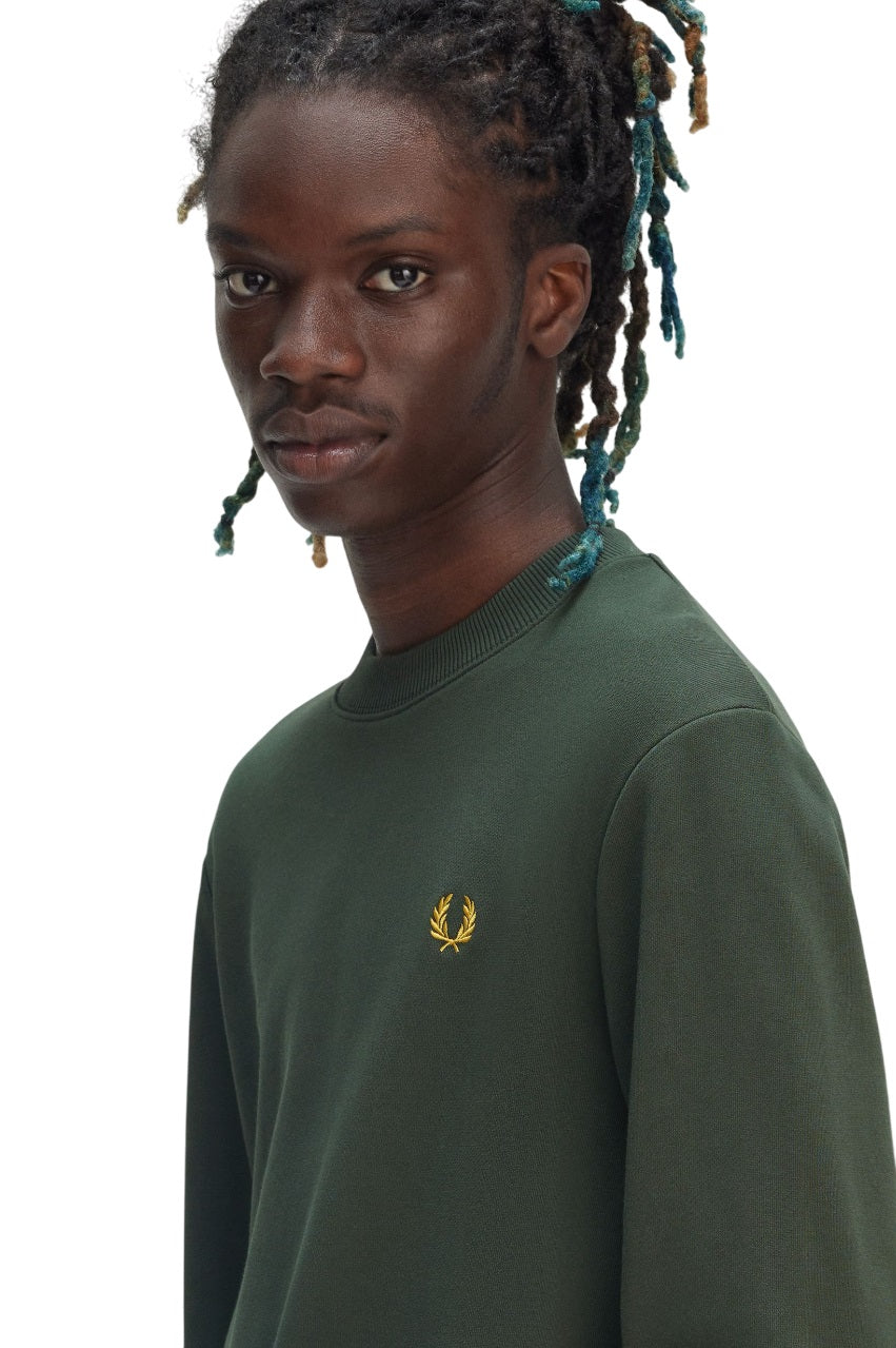 Fred Perry-OUTLET-SALE-Sweatshirts GRÜN-ARCHIVIST