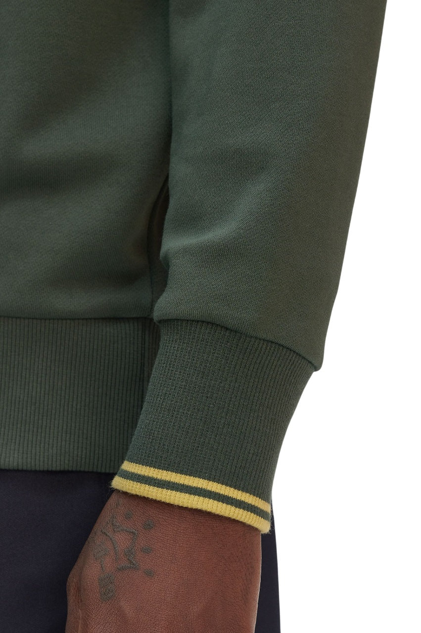 Fred Perry-OUTLET-SALE-Sweatshirts GRÜN-ARCHIVIST