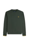 Fred Perry-OUTLET-SALE-Sweatshirts GRÜN-ARCHIVIST