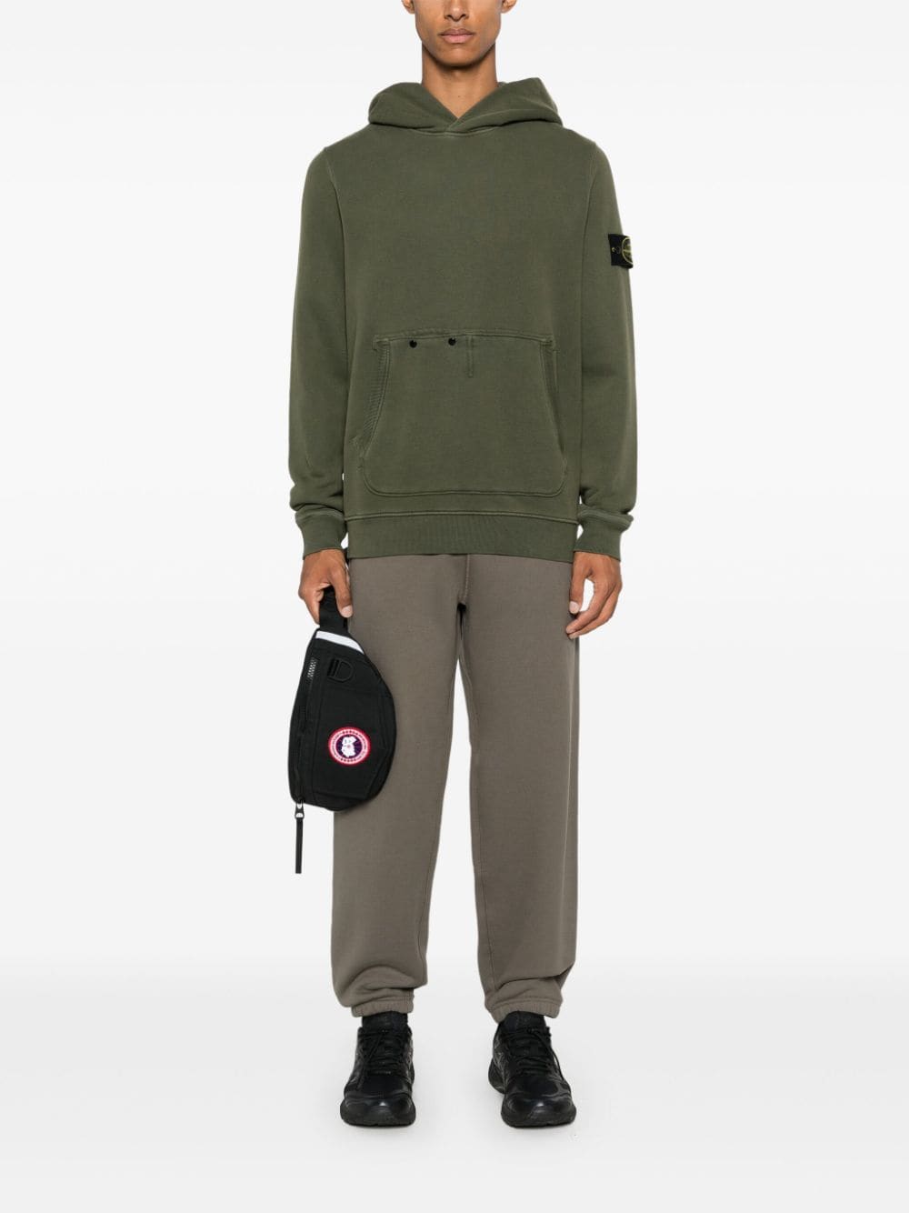 Stone Island-OUTLET-SALE-Sweatshirts GRÜN-ARCHIVIST