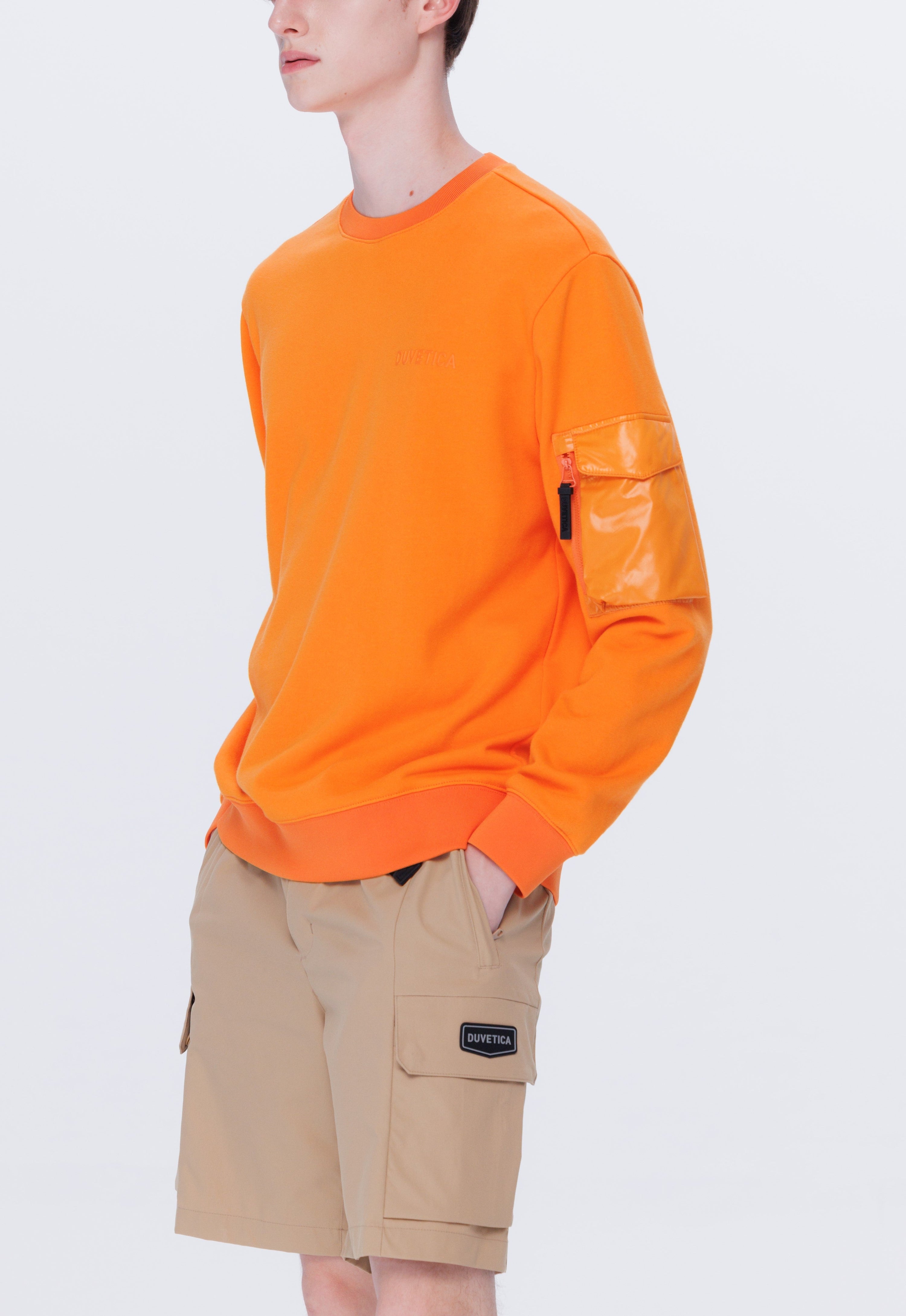 DUVETICA-OUTLET-SALE-Sweatshirts ORANGE-ARCHIVIST