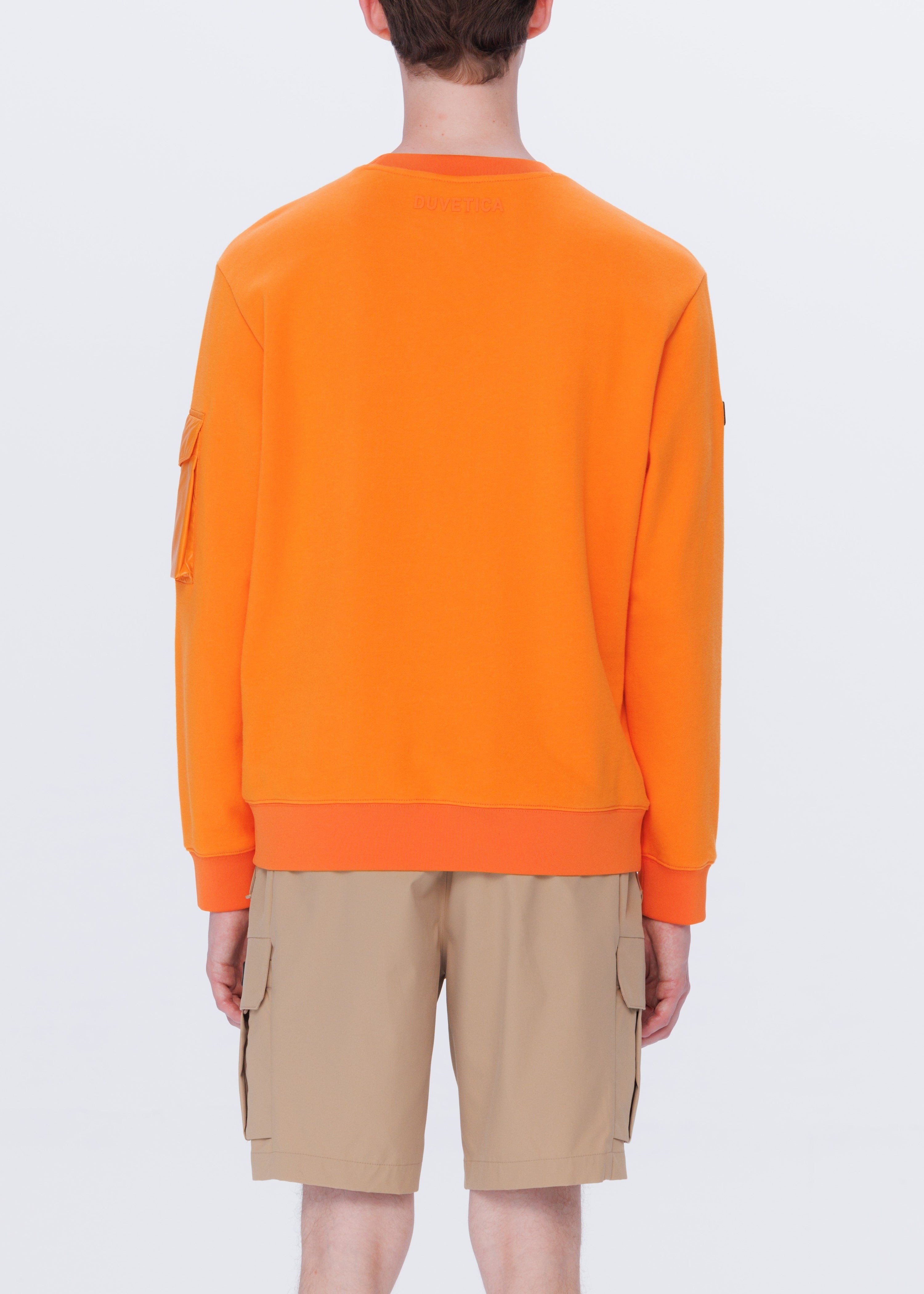 DUVETICA-OUTLET-SALE-Sweatshirts ORANGE-ARCHIVIST