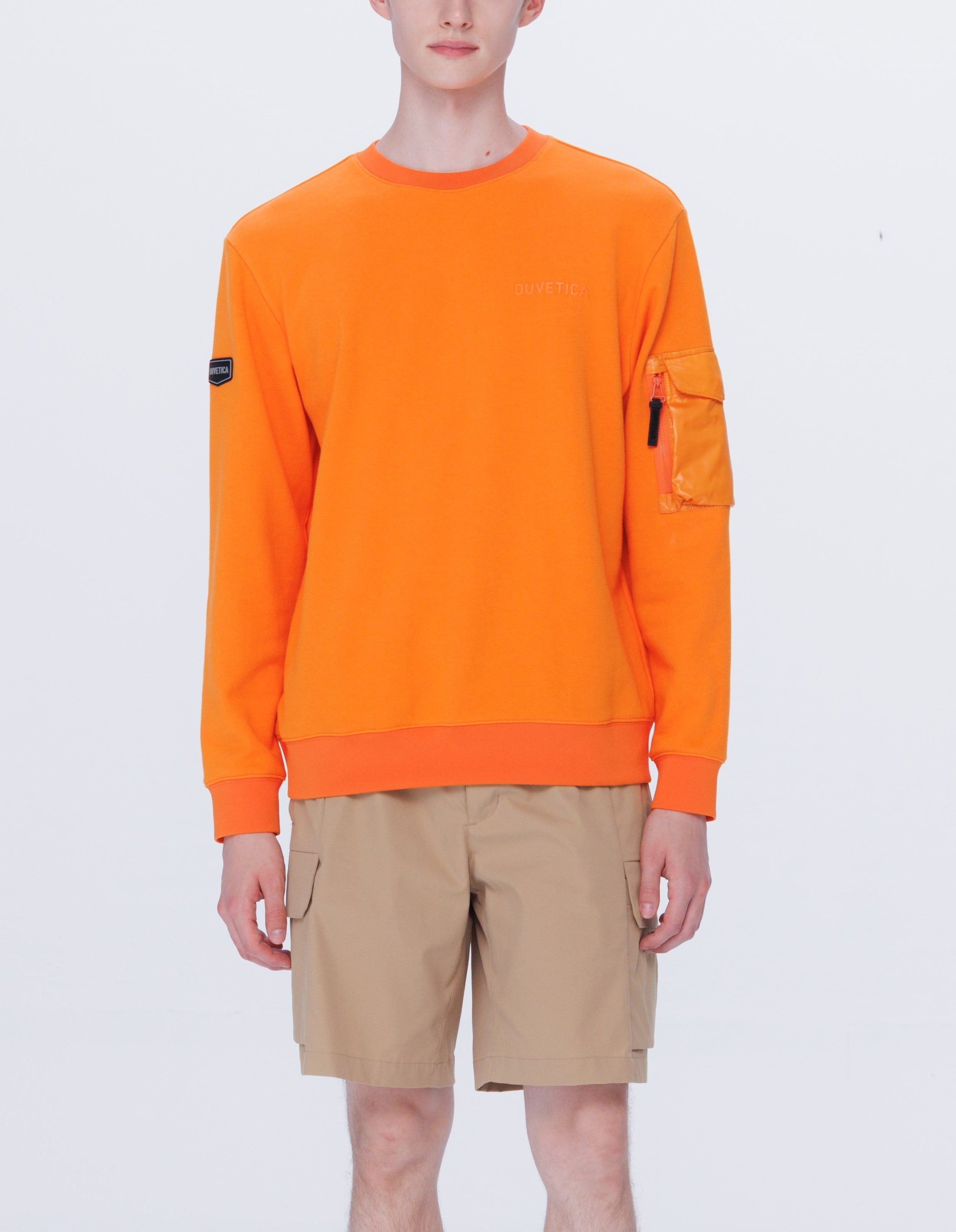 DUVETICA-OUTLET-SALE-Sweatshirts ORANGE-ARCHIVIST