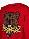 DSQUARED2-OUTLET-SALE-Sweatshirts ROT-ARCHIVIST