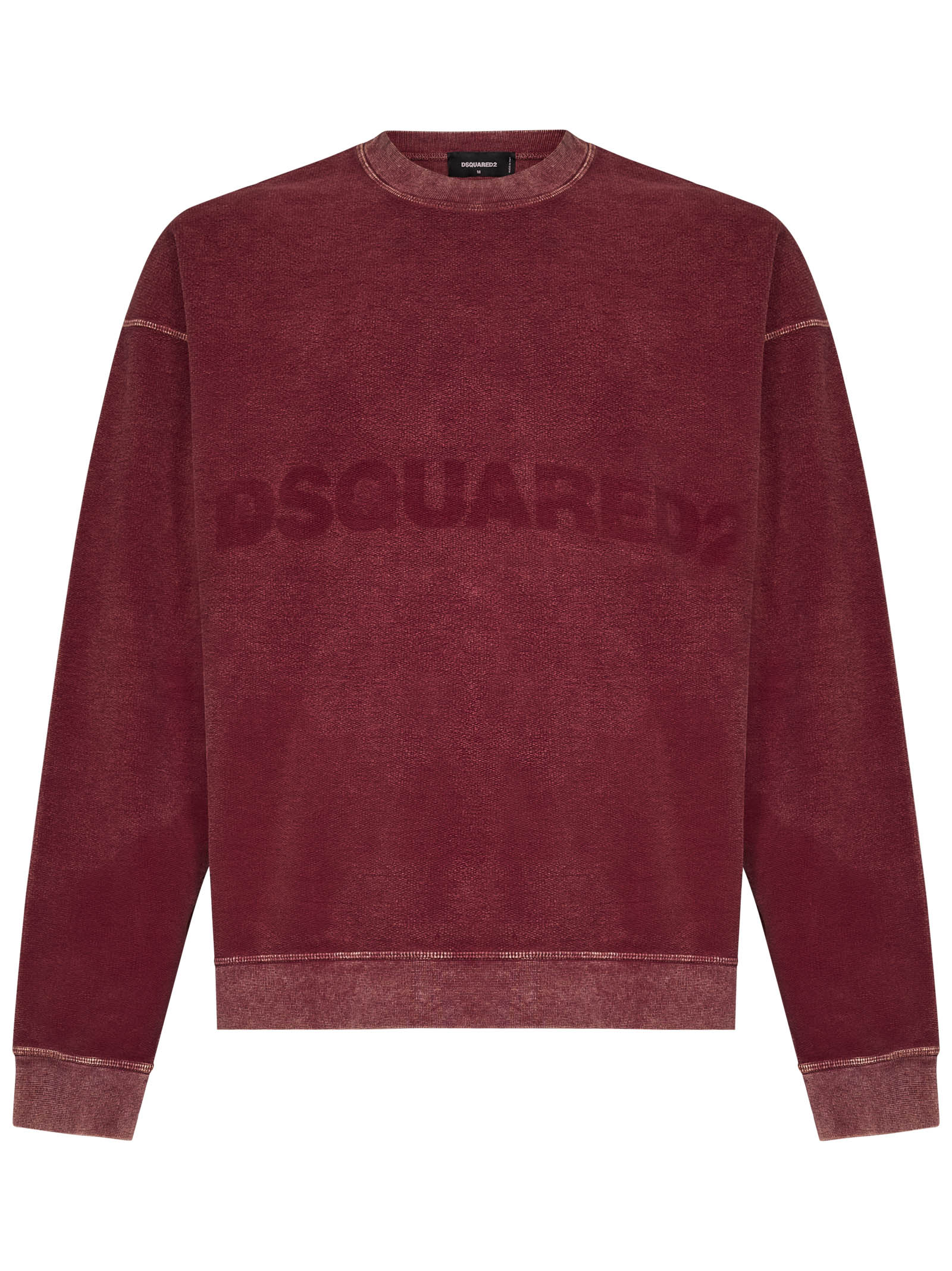 DSQUARED2-OUTLET-SALE-Sweatshirts ROT-ARCHIVIST