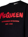 ALEXANDER MCQUEEN-OUTLET-SALE-Sweatshirts SCHWARZ-ARCHIVIST