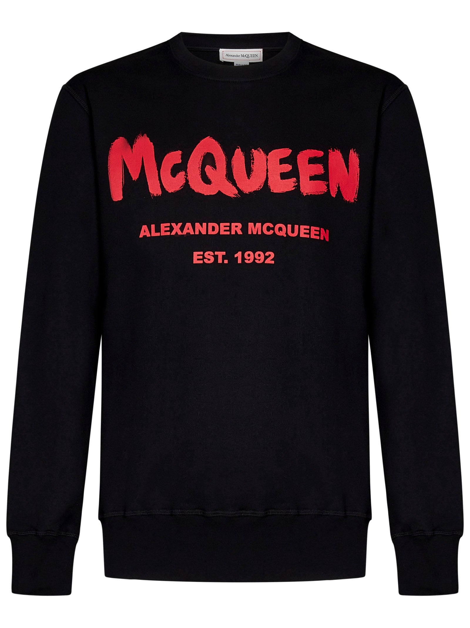 ALEXANDER MCQUEEN-OUTLET-SALE-Sweatshirts SCHWARZ-ARCHIVIST