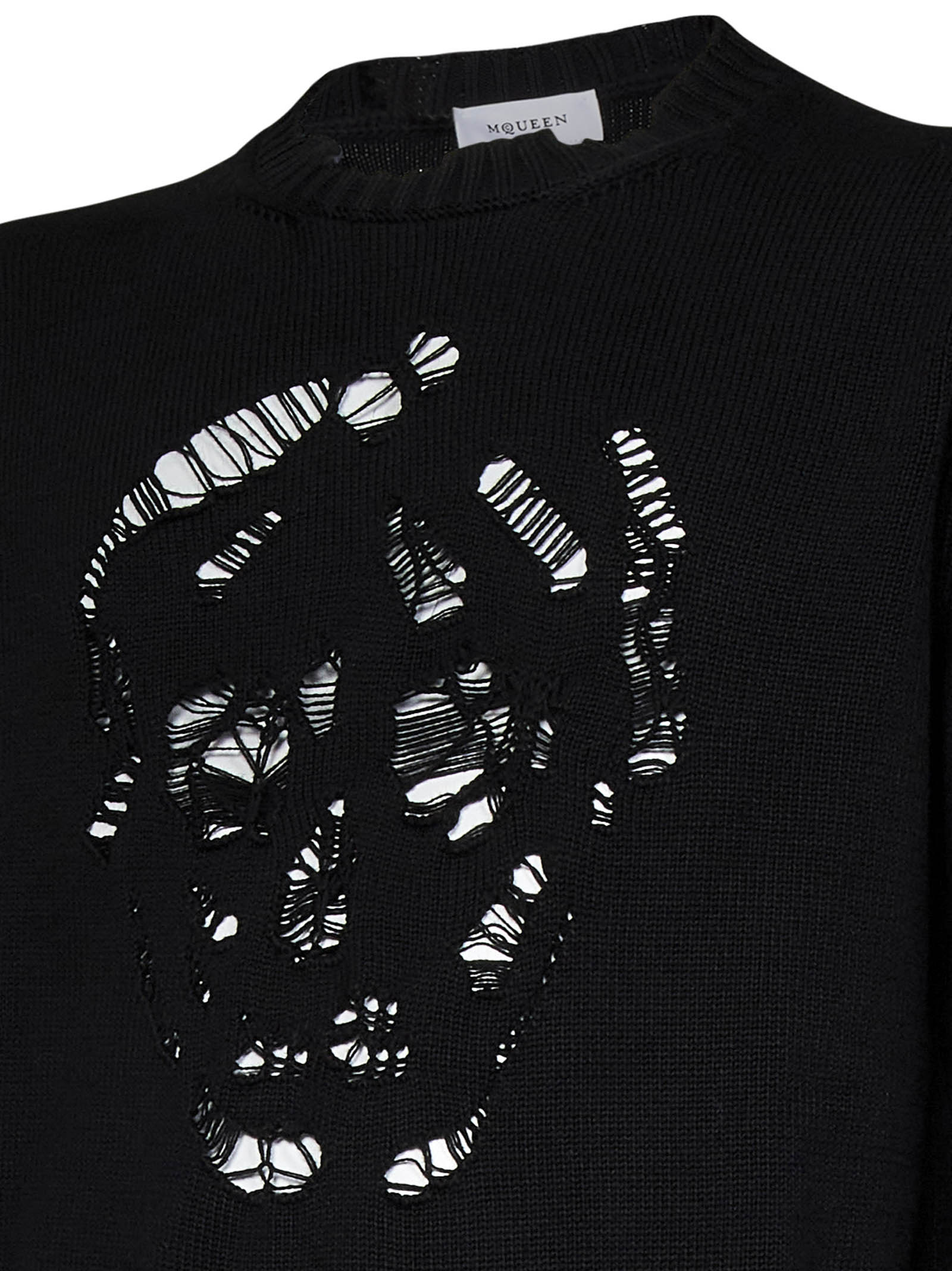 Alexander McQueen-OUTLET-SALE-Sweatshirts SCHWARZ-ARCHIVIST