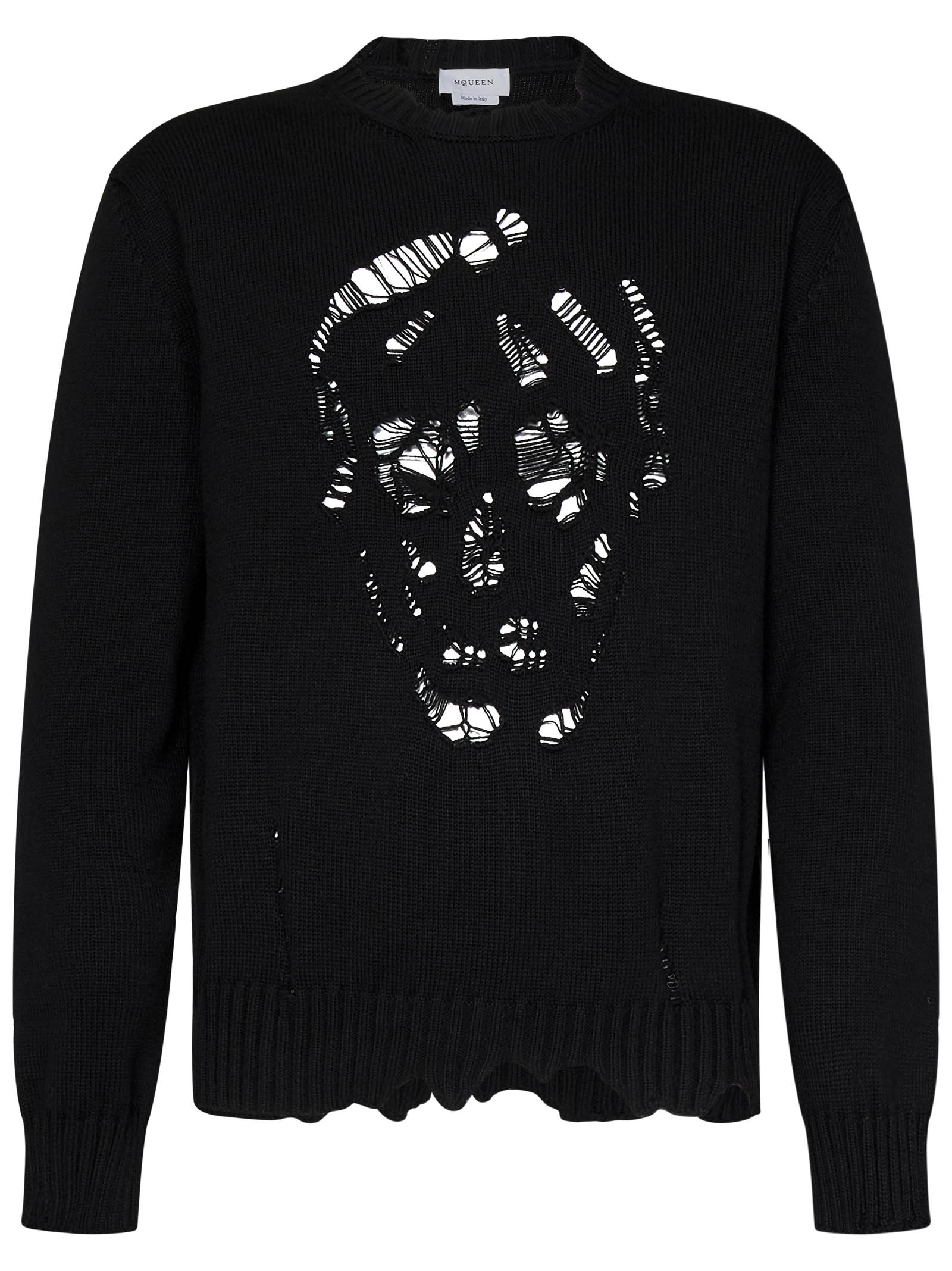 Alexander McQueen-OUTLET-SALE-Sweatshirts SCHWARZ-ARCHIVIST