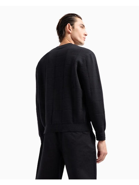 Armani Exchange-OUTLET-SALE-Sweatshirts SCHWARZ-ARCHIVIST