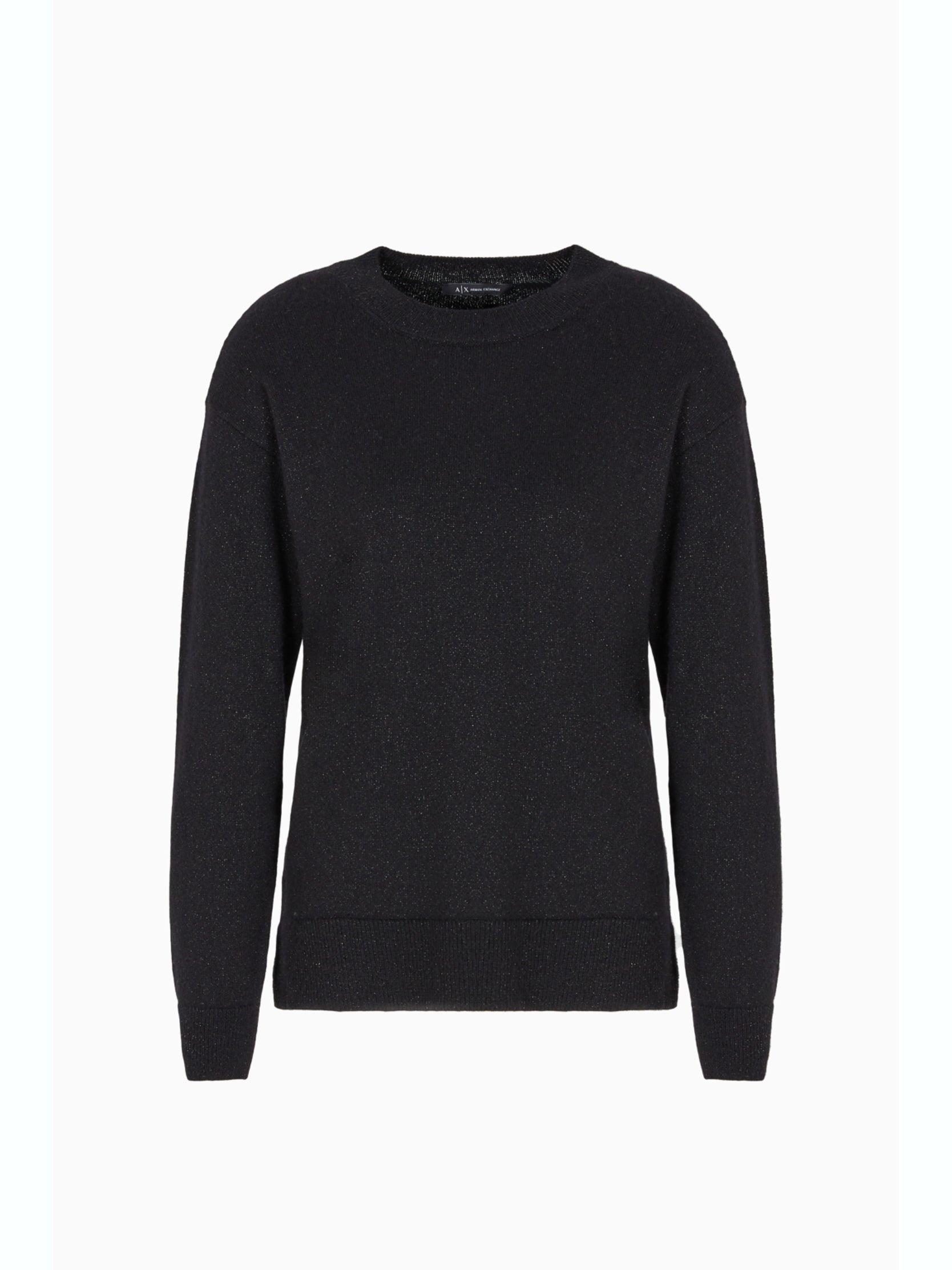 Armani Exchange-OUTLET-SALE-Sweatshirts SCHWARZ-ARCHIVIST