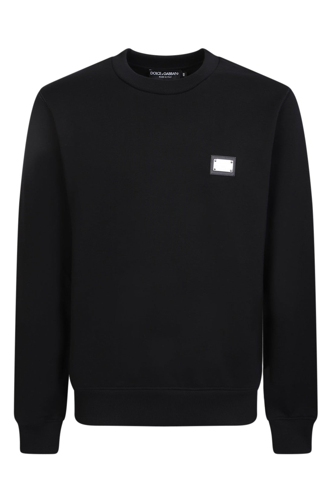 DOLCE & GABBANA-OUTLET-SALE-Sweatshirts SCHWARZ-ARCHIVIST