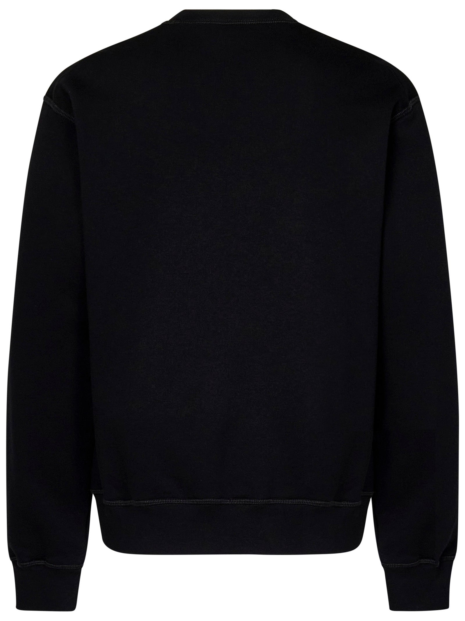 DSQUARED2-OUTLET-SALE-Sweatshirts SCHWARZ-ARCHIVIST