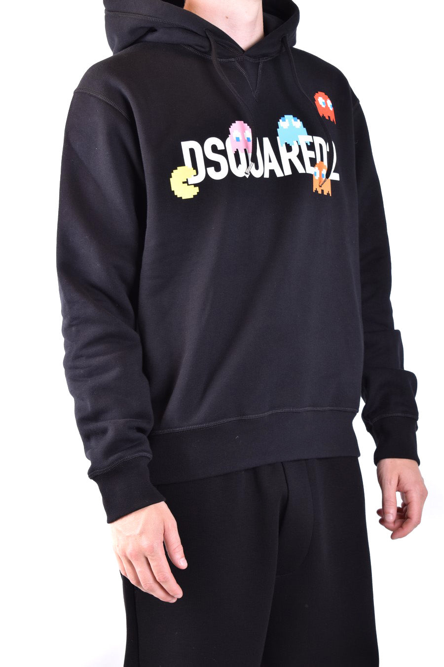 DSQUARED2-OUTLET-SALE-Sweatshirts SCHWARZ-ARCHIVIST