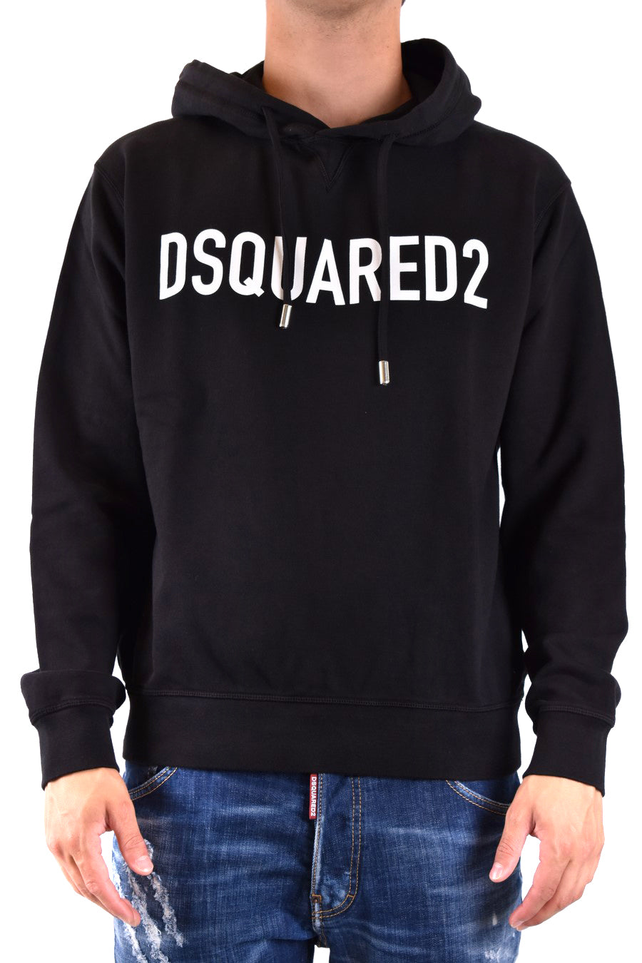 DSQUARED2-OUTLET-SALE-Sweatshirts SCHWARZ-ARCHIVIST