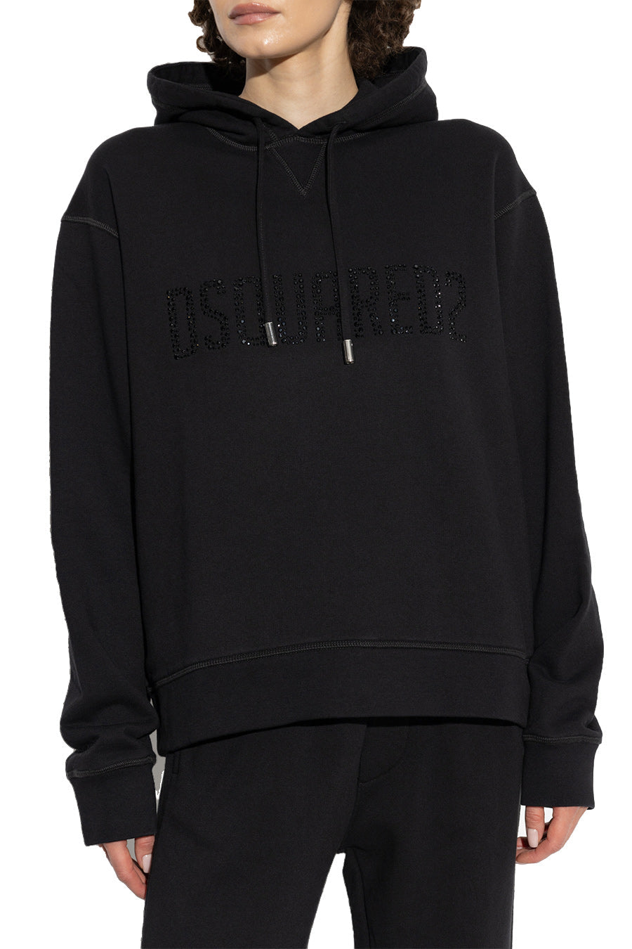 DSQUARED2-OUTLET-SALE-Sweatshirts SCHWARZ-ARCHIVIST