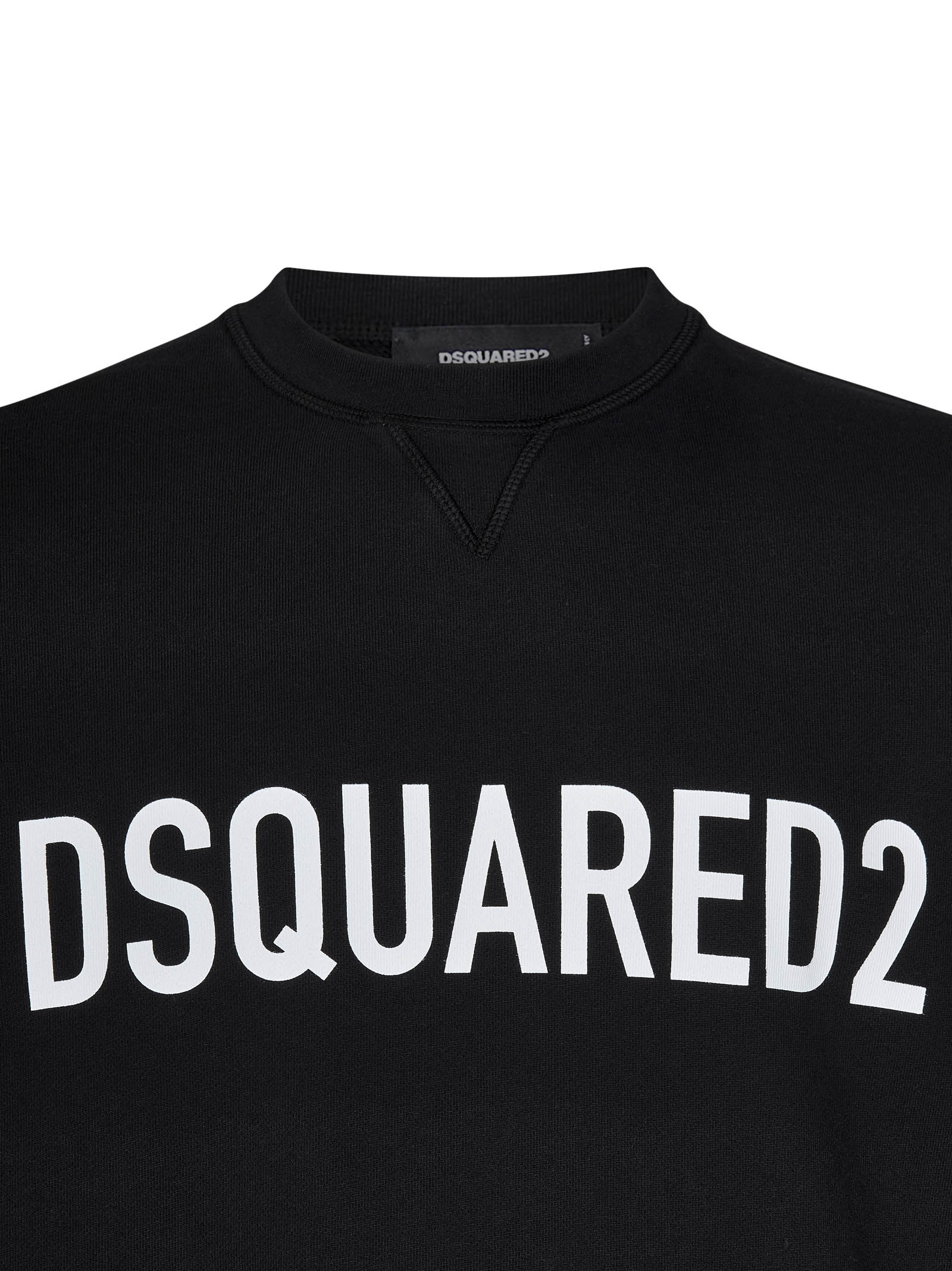 DSQUARED2-OUTLET-SALE-Sweatshirts SCHWARZ-ARCHIVIST