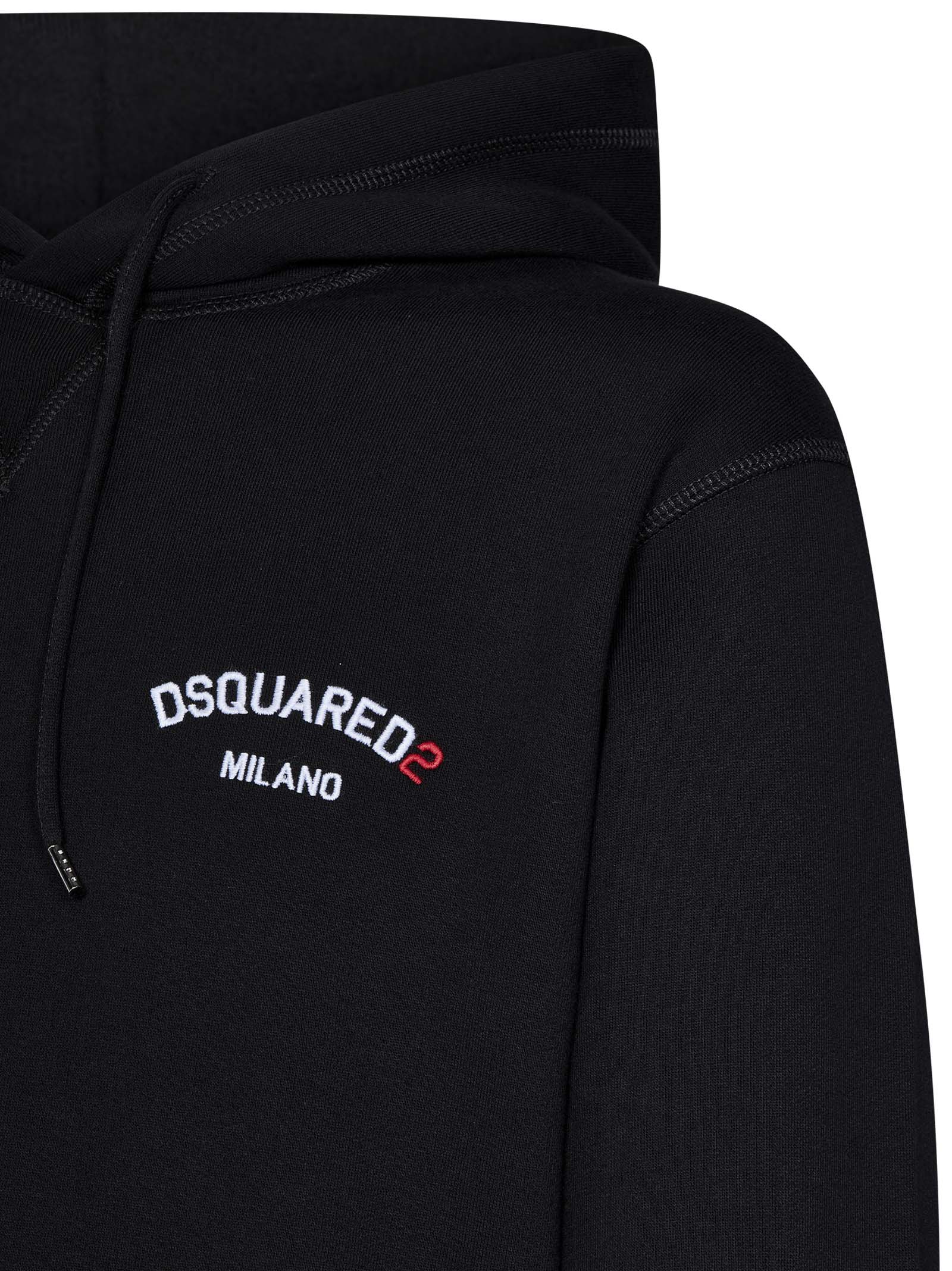 DSQUARED2-OUTLET-SALE-Sweatshirts SCHWARZ-ARCHIVIST