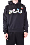 DSQUARED2-OUTLET-SALE-Sweatshirts SCHWARZ-ARCHIVIST