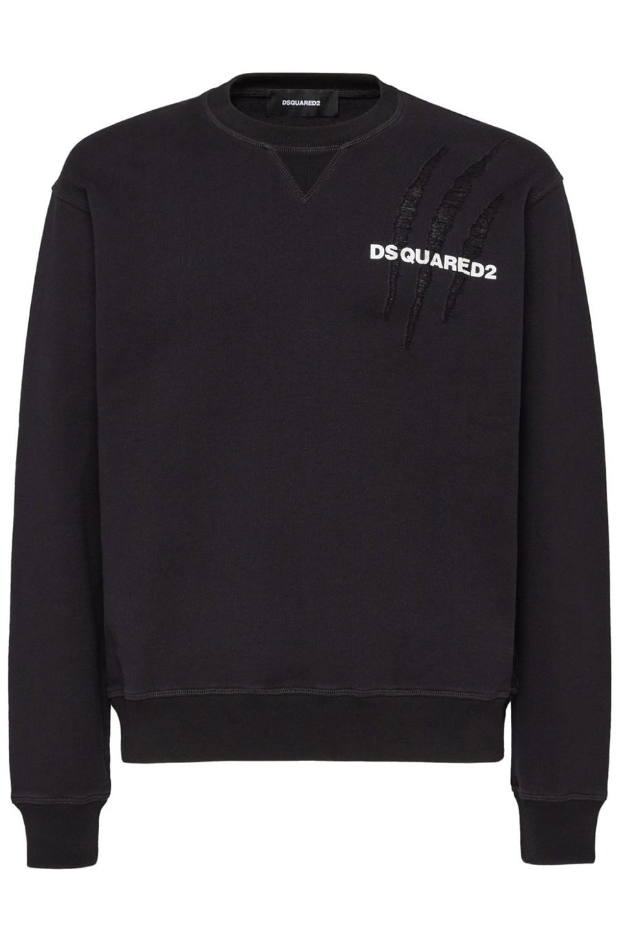 DSQUARED2-OUTLET-SALE-Sweatshirts SCHWARZ-ARCHIVIST