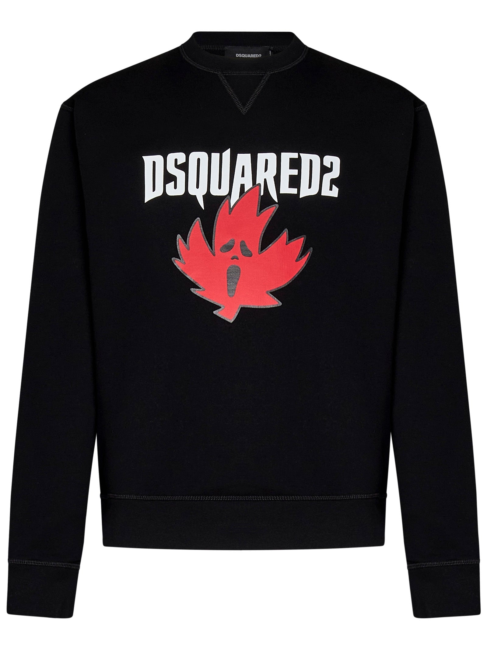 DSQUARED2-OUTLET-SALE-Sweatshirts SCHWARZ-ARCHIVIST