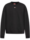 Diesel-OUTLET-SALE-Sweatshirts SCHWARZ-ARCHIVIST