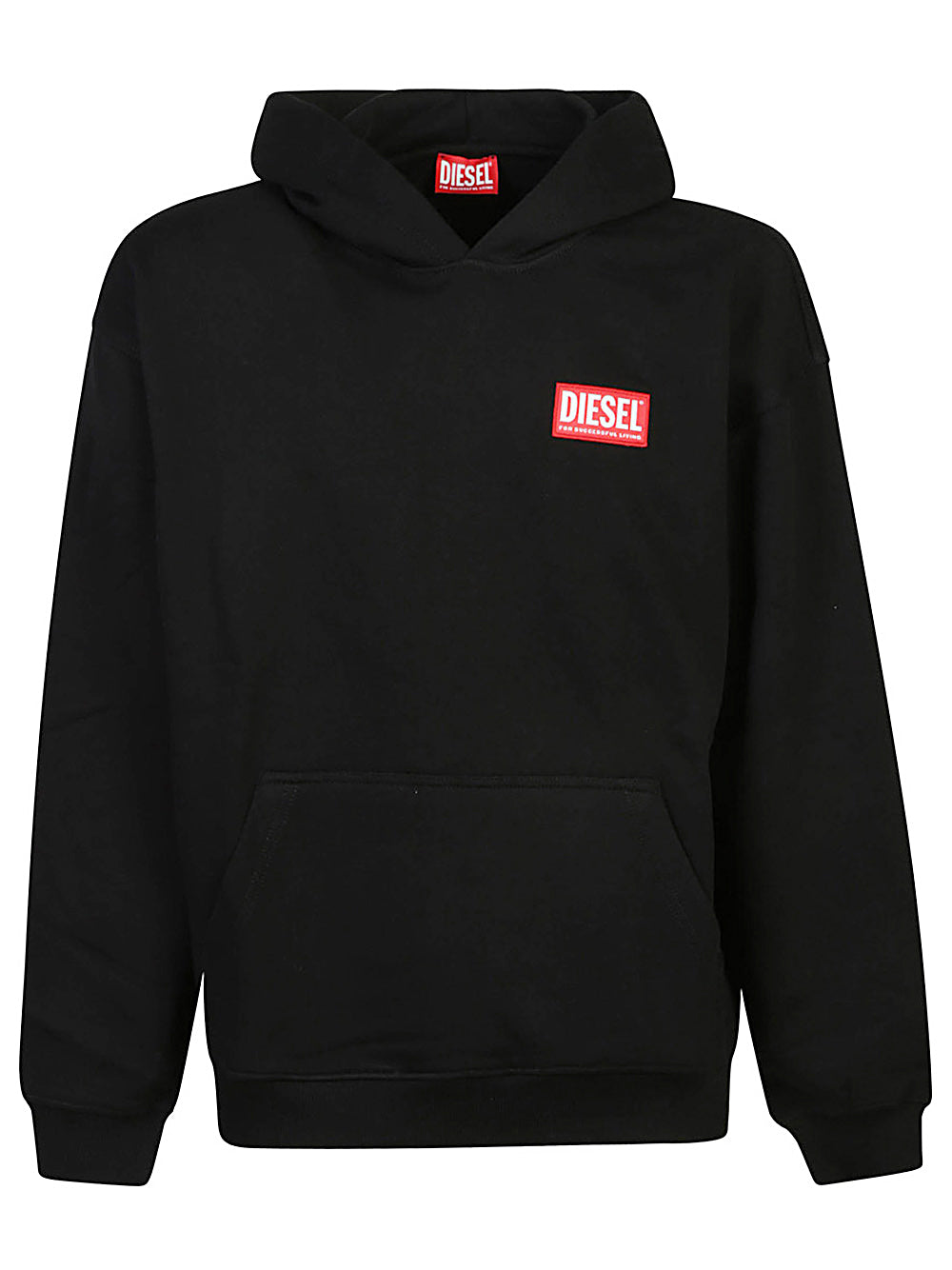 Diesel-OUTLET-SALE-Sweatshirts SCHWARZ-ARCHIVIST