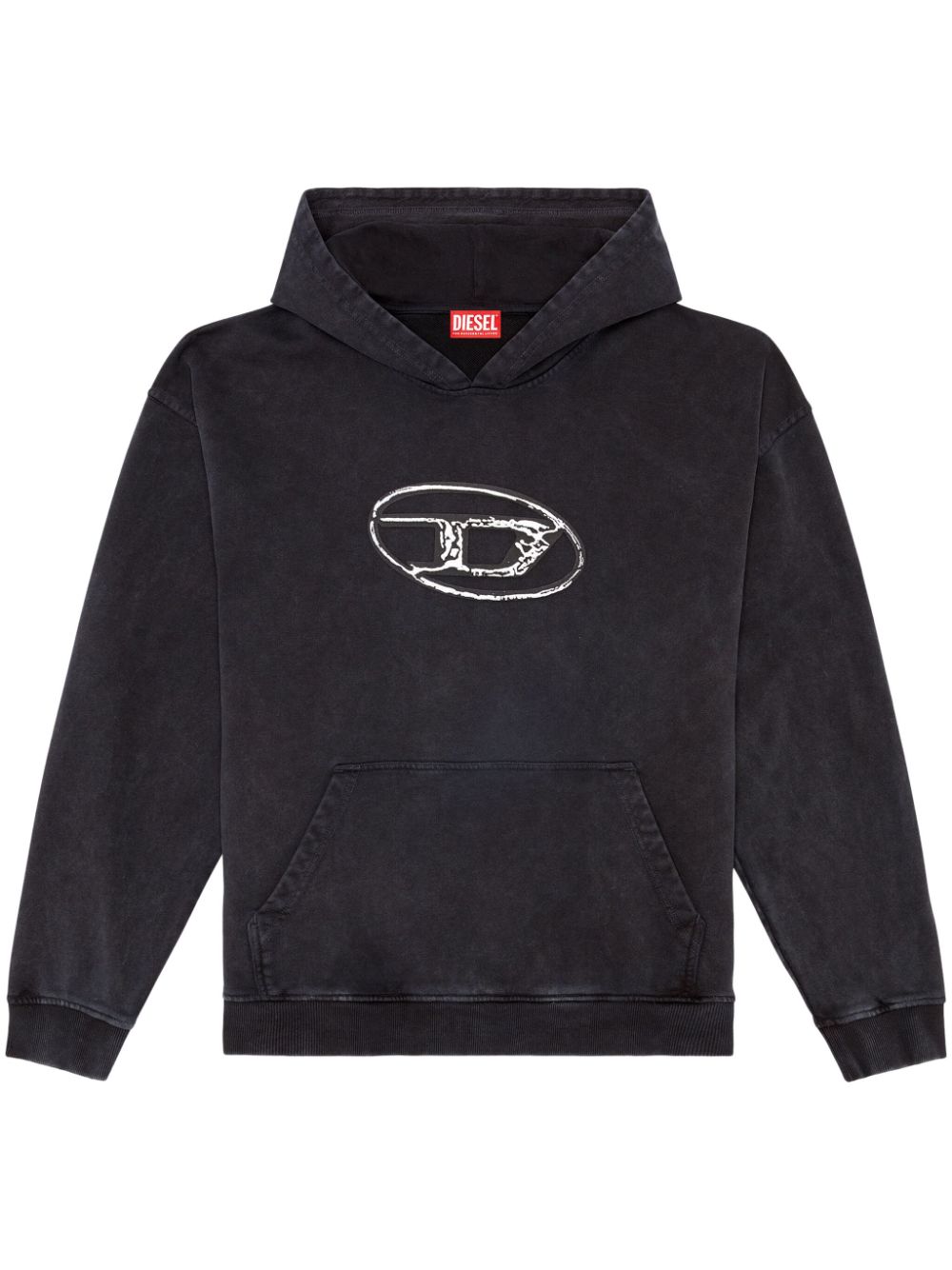 Diesel-OUTLET-SALE-Sweatshirts SCHWARZ-ARCHIVIST