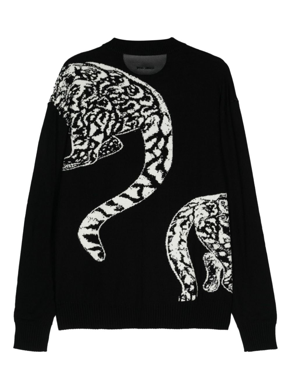 Just Cavalli-OUTLET-SALE-Sweatshirts SCHWARZ-ARCHIVIST