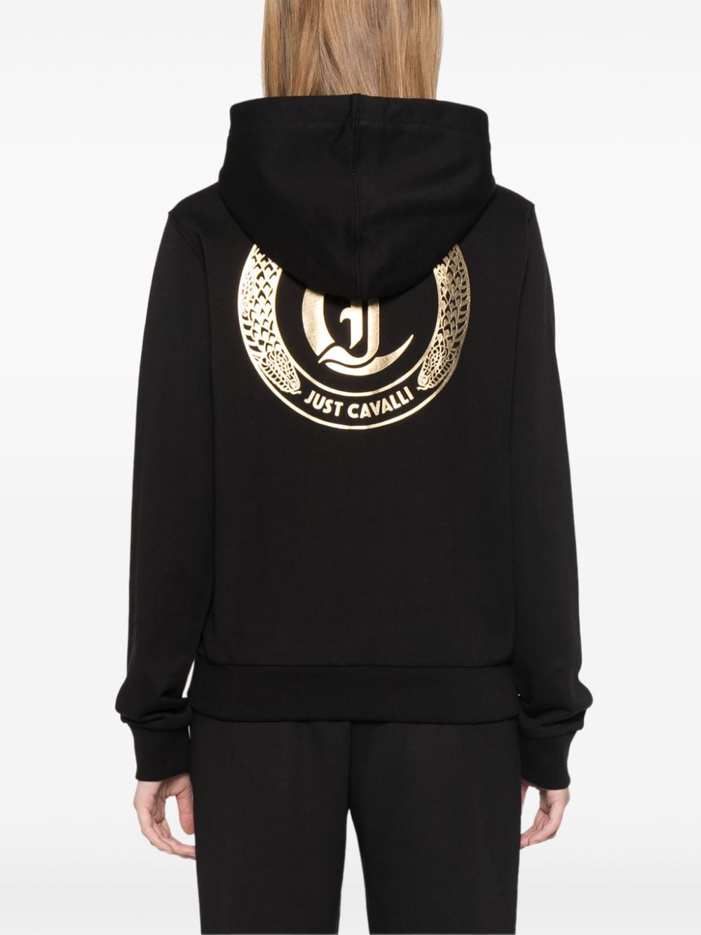 Just Cavalli-OUTLET-SALE-Sweatshirts SCHWARZ-ARCHIVIST