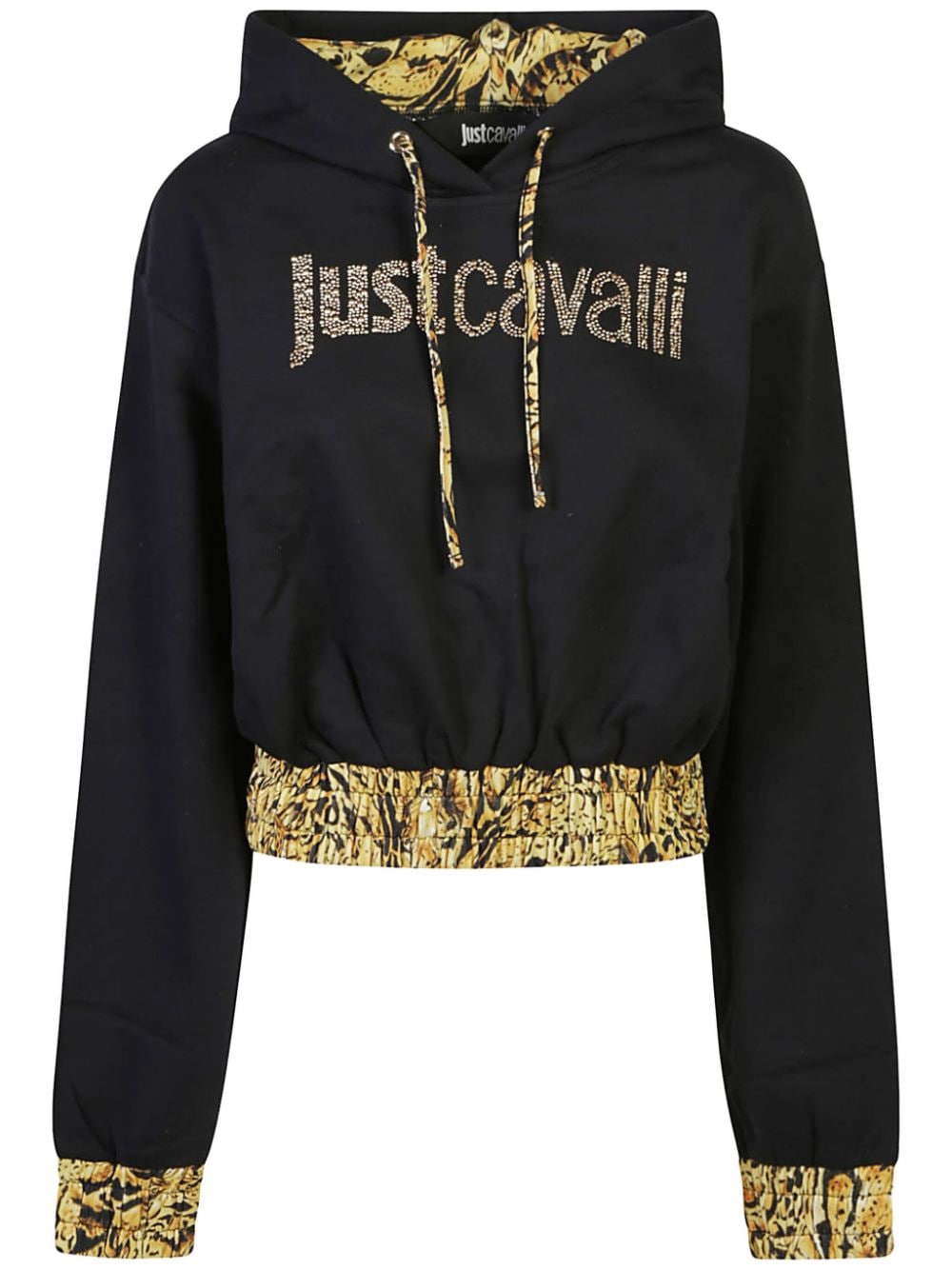 Just Cavalli-OUTLET-SALE-Sweatshirts SCHWARZ-ARCHIVIST