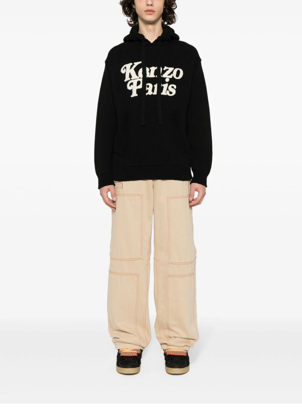 KENZO-OUTLET-SALE-Sweatshirts SCHWARZ-ARCHIVIST