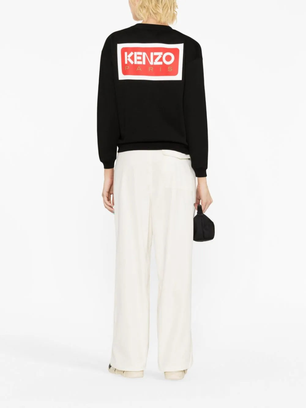 KENZO-OUTLET-SALE-Sweatshirts SCHWARZ-ARCHIVIST