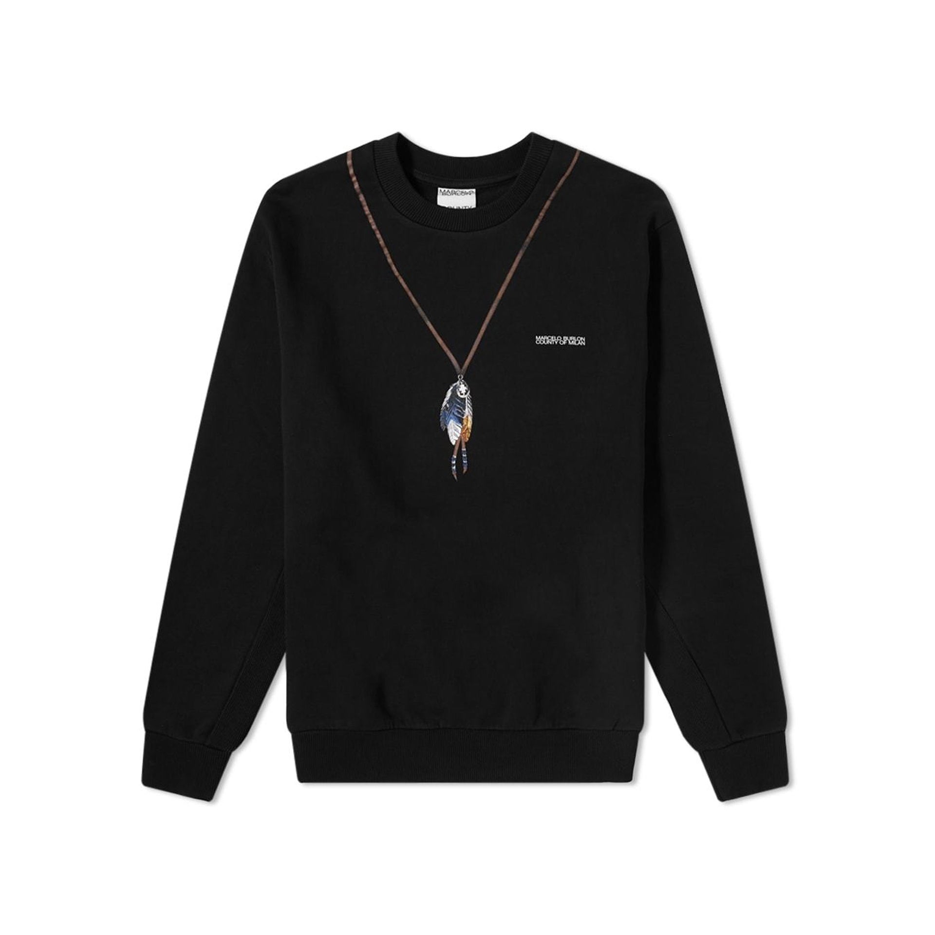 MARCELO BURLON COUNTY OF MILAN-OUTLET-SALE-Sweatshirts SCHWARZ-ARCHIVIST