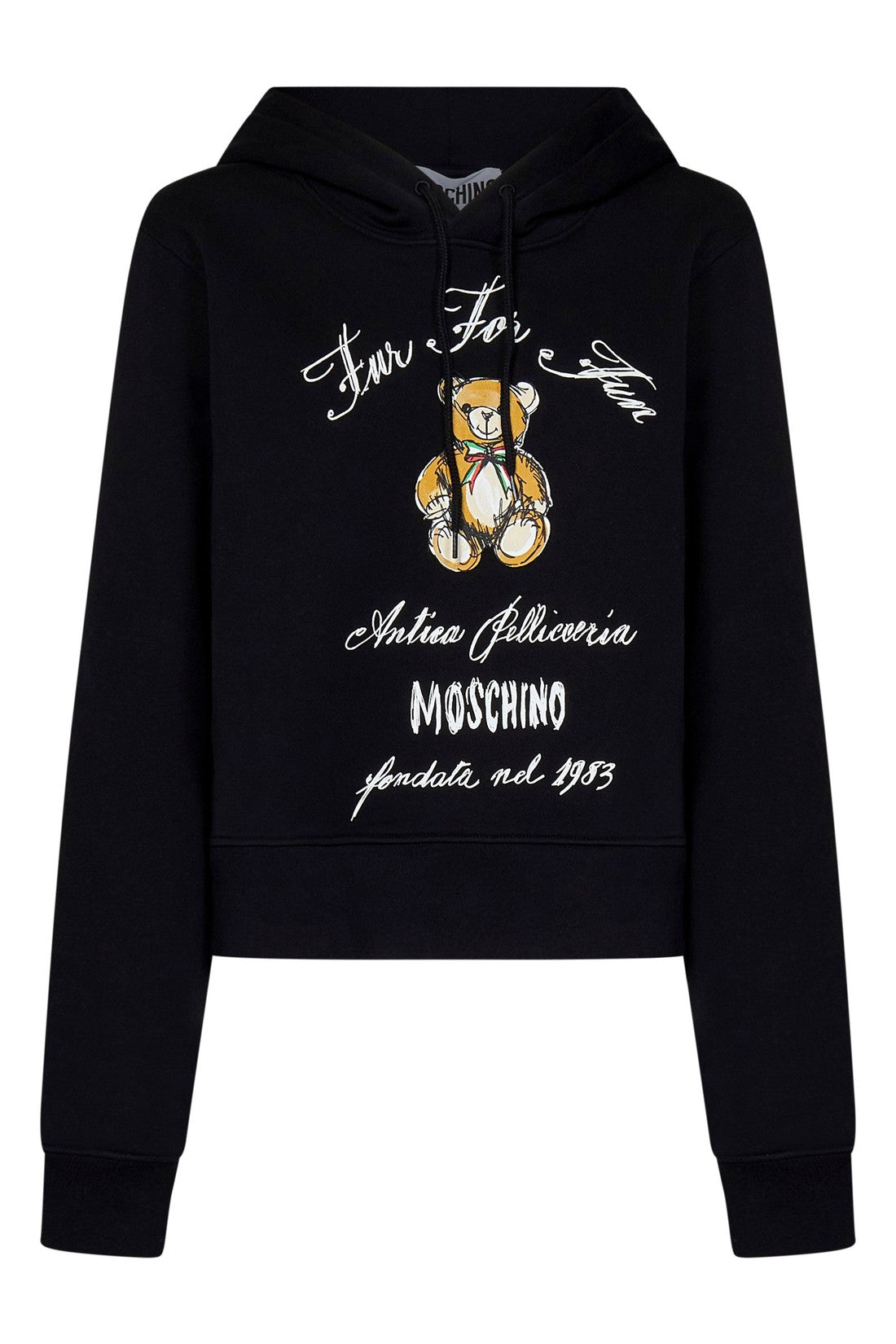 MOSCHINO-OUTLET-SALE-Sweatshirts SCHWARZ-ARCHIVIST