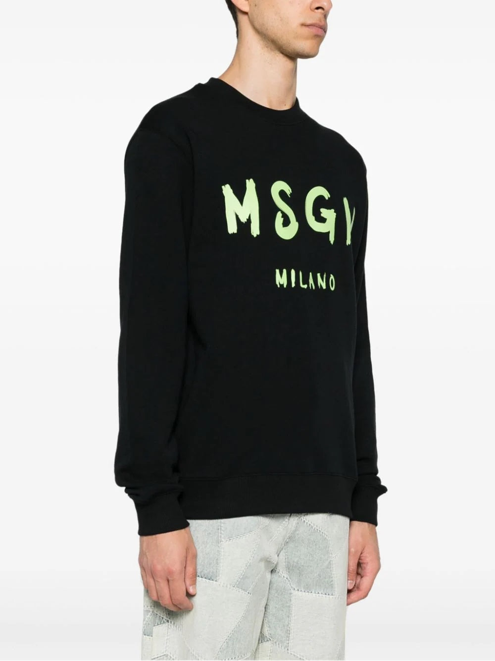 MSGM-OUTLET-SALE-Sweatshirts SCHWARZ-ARCHIVIST