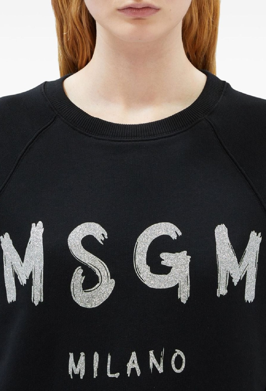 MSGM-OUTLET-SALE-Sweatshirts SCHWARZ-ARCHIVIST