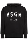 MSGM-OUTLET-SALE-Sweatshirts SCHWARZ-ARCHIVIST