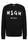 MSGM-OUTLET-SALE-Sweatshirts SCHWARZ-ARCHIVIST