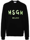 MSGM-OUTLET-SALE-Sweatshirts SCHWARZ-ARCHIVIST