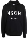 MSGM-OUTLET-SALE-Sweatshirts SCHWARZ-ARCHIVIST