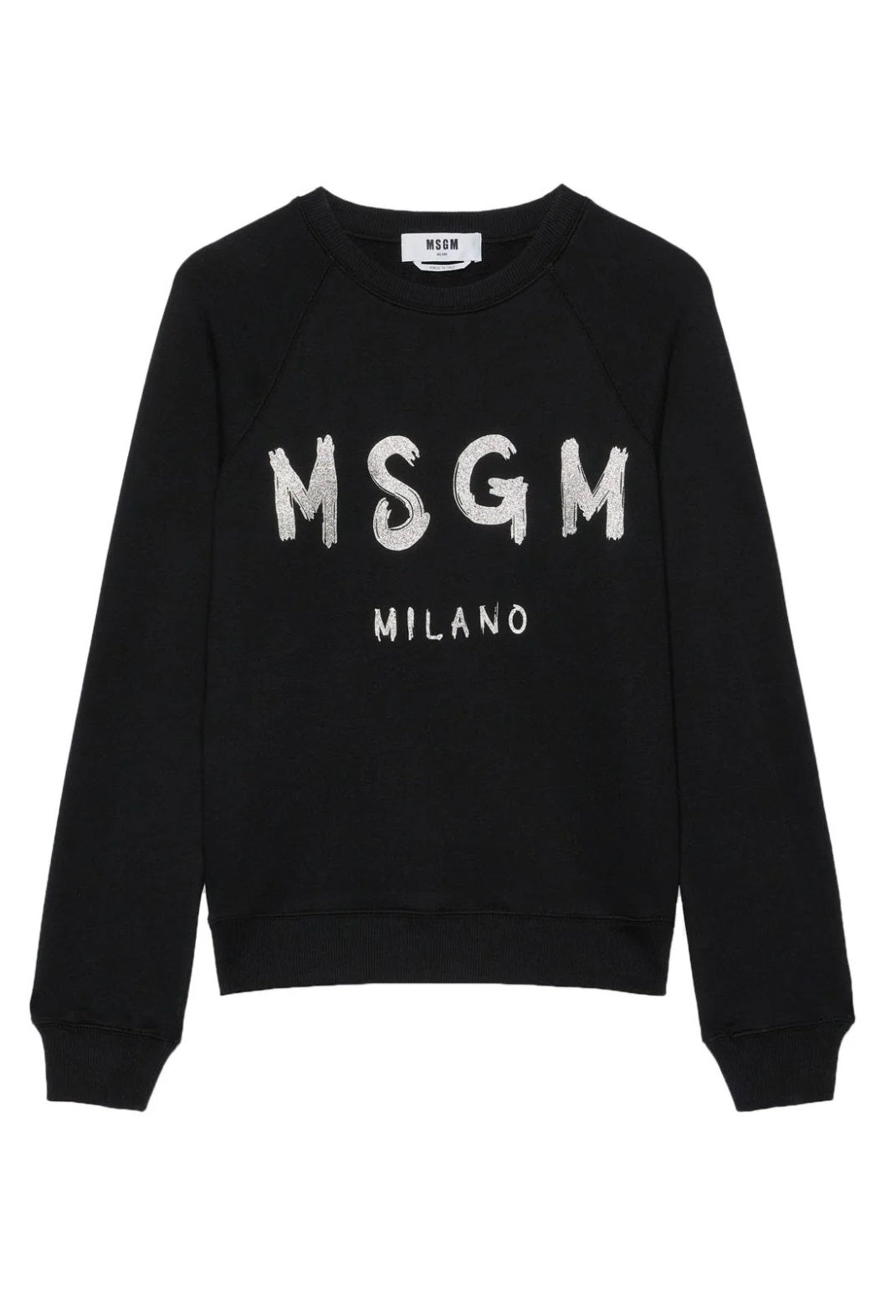 MSGM-OUTLET-SALE-Sweatshirts SCHWARZ-ARCHIVIST