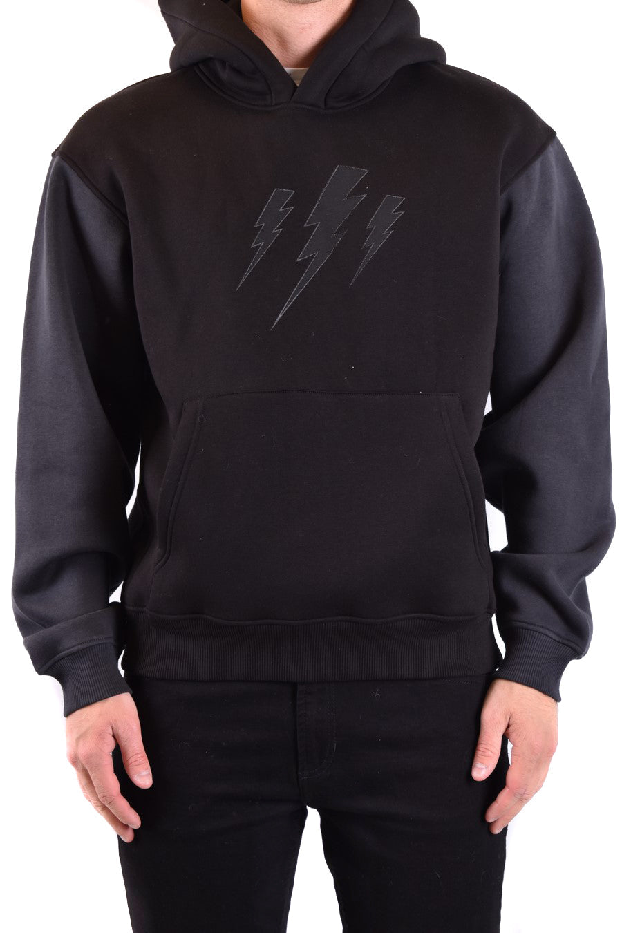 Neil Barrett-OUTLET-SALE-Sweatshirts SCHWARZ-ARCHIVIST
