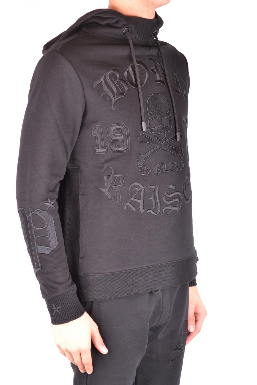 PHILIPP PLEIN-OUTLET-SALE-Sweatshirts SCHWARZ-ARCHIVIST