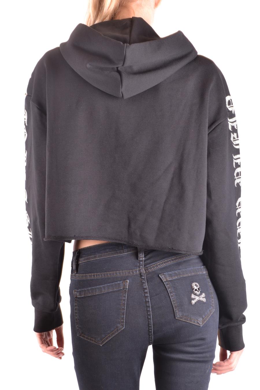 PHILIPP PLEIN-OUTLET-SALE-Sweatshirts SCHWARZ-ARCHIVIST