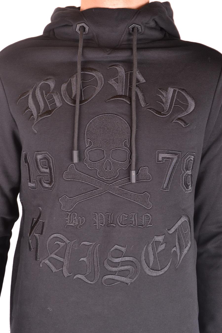 PHILIPP PLEIN-OUTLET-SALE-Sweatshirts SCHWARZ-ARCHIVIST