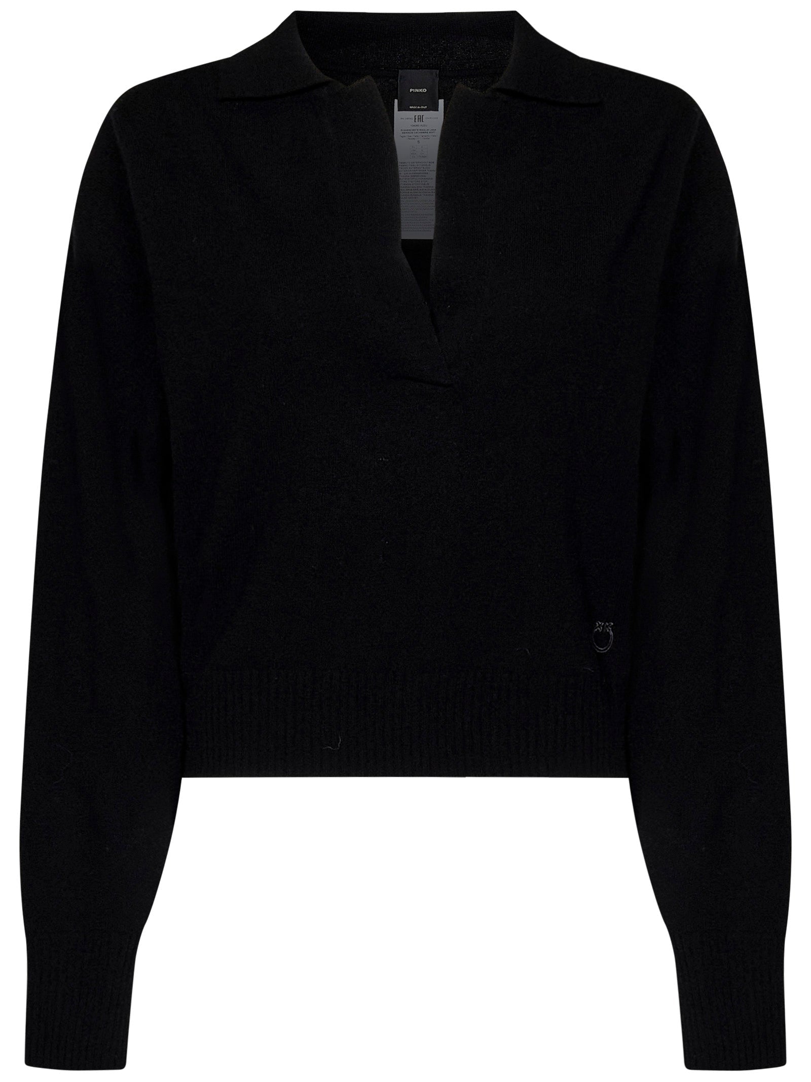 PINKO-OUTLET-SALE-Sweatshirts SCHWARZ-ARCHIVIST