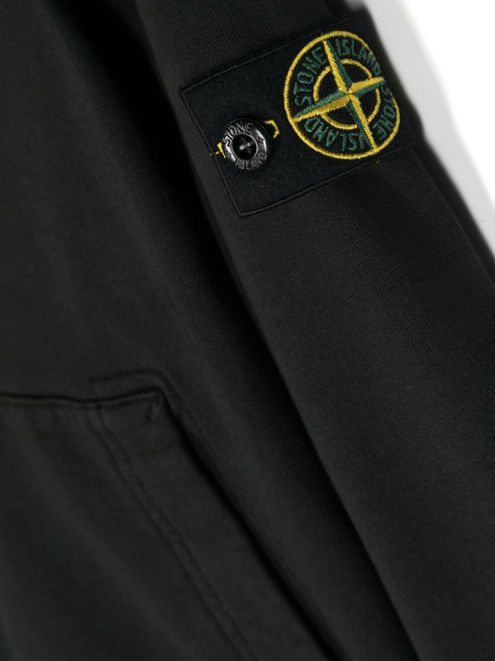 STONE ISLAND KIDS-OUTLET-SALE-Sweatshirts SCHWARZ-ARCHIVIST