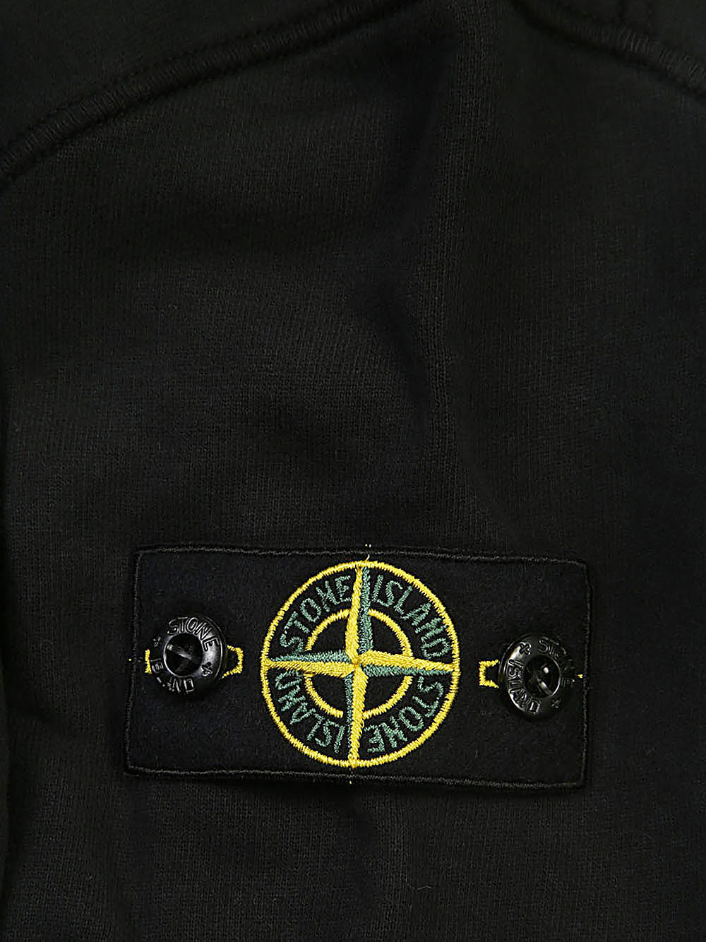 STONE ISLAND KIDS-OUTLET-SALE-Sweatshirts SCHWARZ-ARCHIVIST