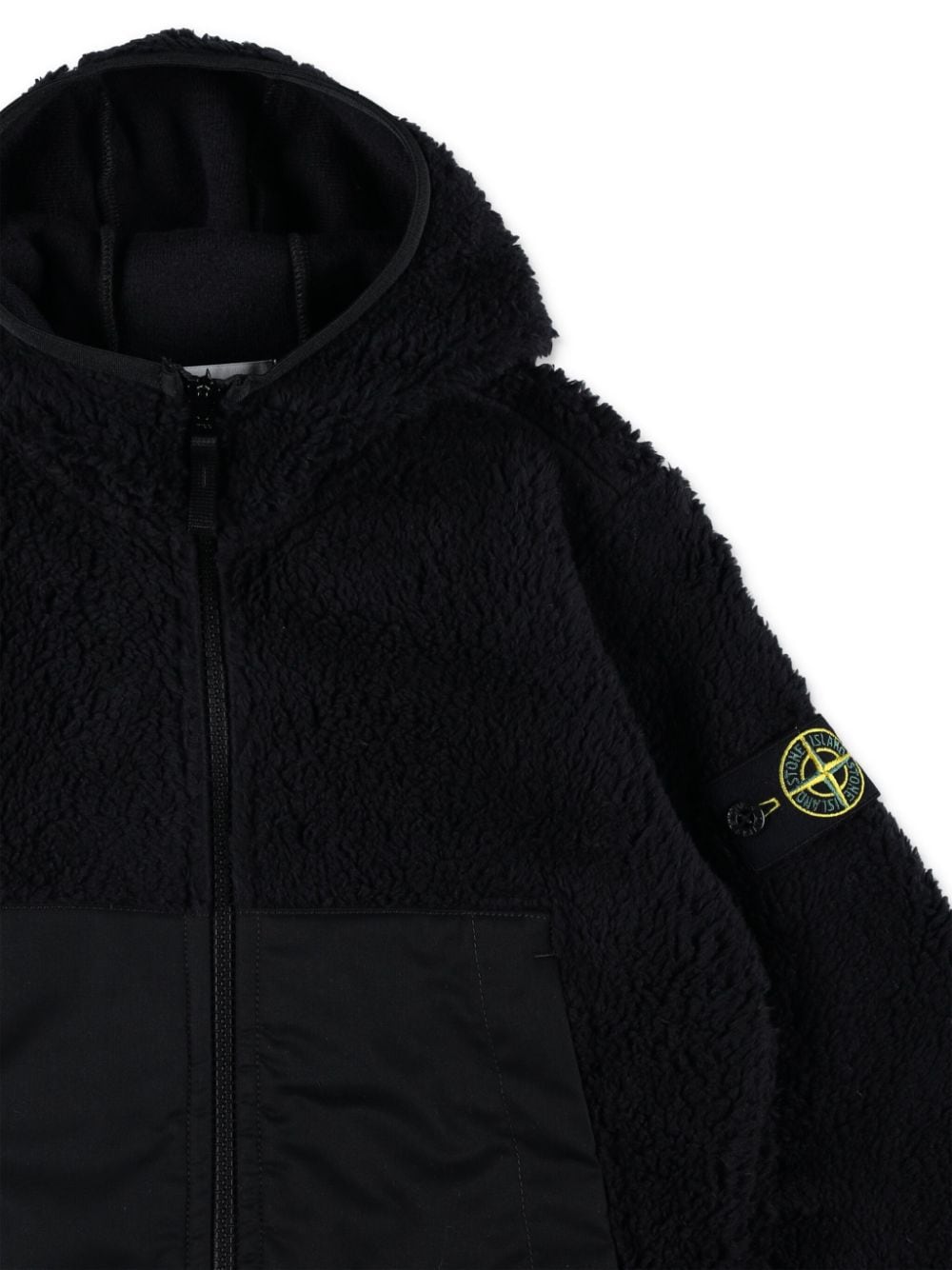 STONE ISLAND KIDS-OUTLET-SALE-Sweatshirts SCHWARZ-ARCHIVIST